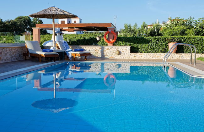 Cretan Vineyard Hill Villa Private Pool, Panoramic View, Beautiful Vineyard - Photo 17
