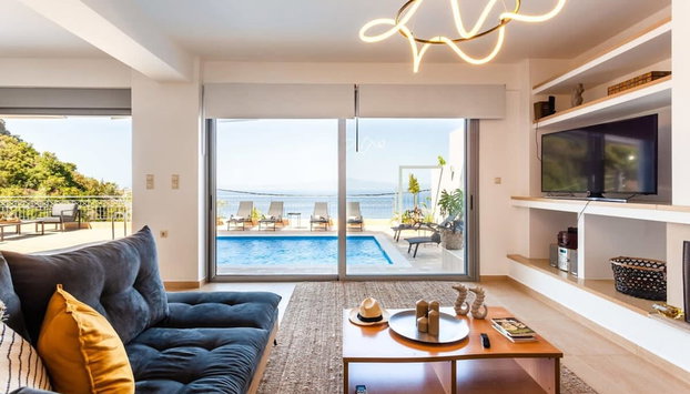 Aigli Luxury Villa - Panoramic Seaview Retreat - Foto 2, Habitación