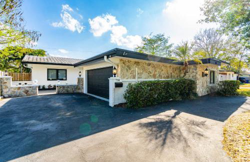 Renovated Villa with Heated Pool & Arcade, 5 Min to Pompano Beach - Foto 55