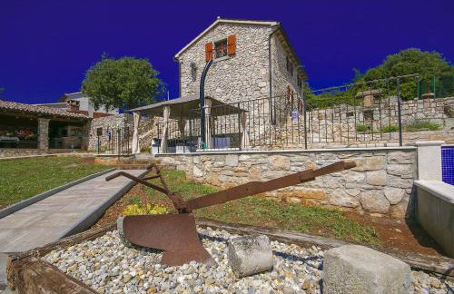 Beautiful stone Villa with private pool near Rabac by WiiBuk - Foto 17