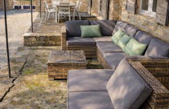 Maison en pierre avec piscine chauffée, jacuzzi et vue sur Gordes - Photo 9