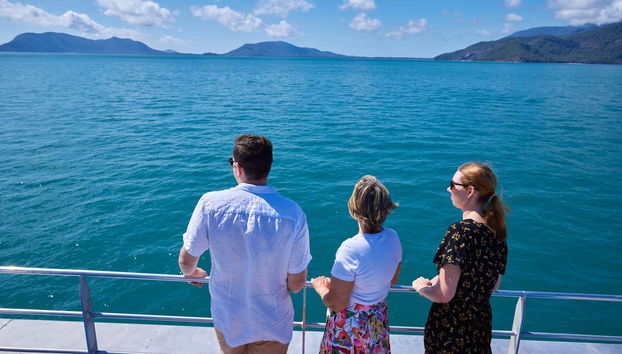 Desfrutando da paisagem