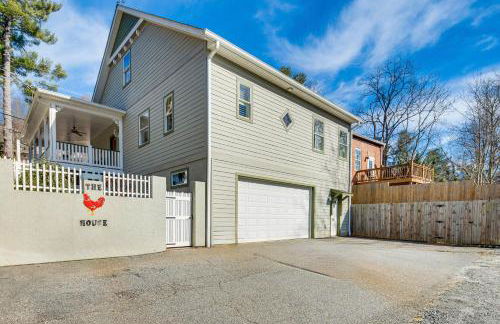 Walk to Main Street Saluda Escape with Garden Patio - Foto 2