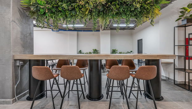 Sala de estar do lobby