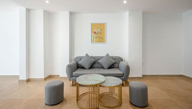 Zona de estar del vestíbulo