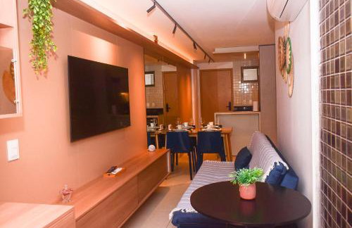 Ecotambaú, Espetacular Flat Com Piscina ao Lado da Praia - Foto 6