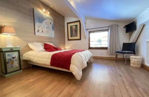 Appartement de Charme avec Cheminée à Praz sur Arly - 2 Chambres, Balcon, Proche Ski et Centre - FR-1-603-80 - Foto 13