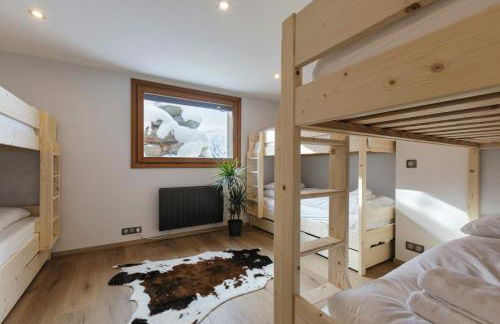 Grosse Pierre Chalet 180m2 Cheminee Jacuzzi Vue Taconnaz - Foto 13