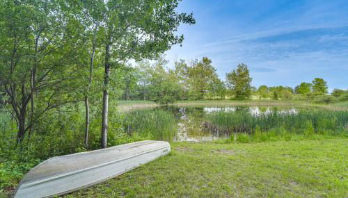 Authentic Log Cabin with Private Pond in Glidden - Foto 3