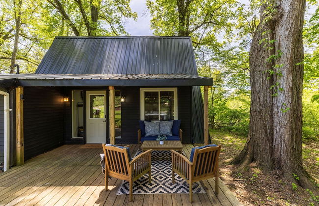 Lake View Hot Tub Modern A-frame - Foto 46