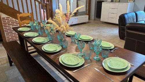 Nouveauté 2026 piscine chauffée - Le gîte de SoleilMapou pour 12 personnes en Normandie près de Fécamp et d'Etretat, idéal grandes tribus, vous pouvez me contacter sur Les gîtes de SoleilMapou - Foto 2