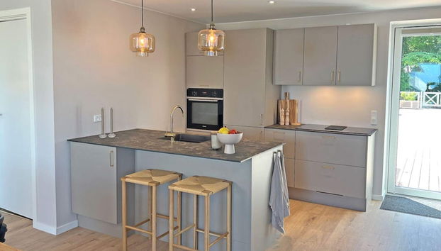 4 Person Holiday Home in Allinge - Foto 5, Cocina privada