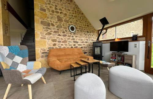 Les Perruchons ancienne grange rénovée avec soin - Foto 16