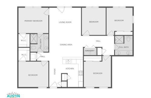 5BR 2BA Austin Hideaway Near SoCo The Domain and Lady Bird Lake by Austin Vacay - Foto 3