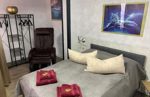 Best-Preis -Gold Suite- mit Netflix, Self-Check-In, eBike Ladestation, Fahrradraum, WLAN, Netflix und Massagesessel - direkt am Elberadweg im Herzen von Wittenberge - Foto 50