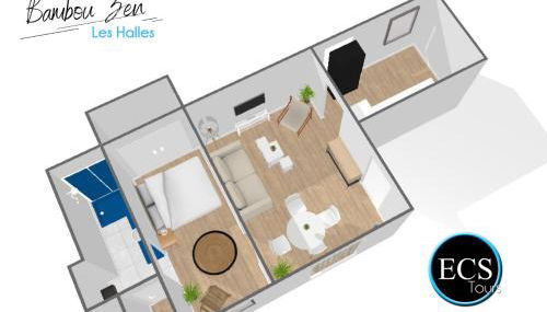 "Bambou Zen" - 5 couchages - Vieux Tours - Foto 4