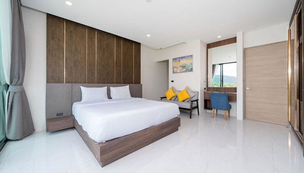 Sea View Penthouse C701 at Viva Patong - Foto 4, Habitación