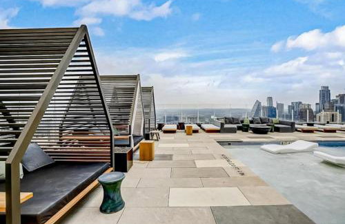 Spacious 1 BR condo - Amazing views - Pool - Kitchen - Foto 32