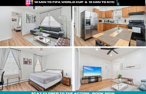 Cozy Retreat 15Min to NYC, FIFA, Mall,FREE Parking - Apartment - Foto 1