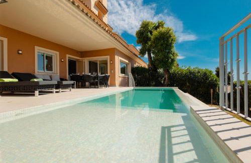 Private heatable infinity pool with sea views in La Mairena, Marbella - Foto 42
