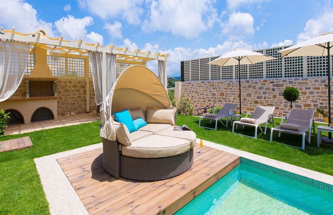 Blue Stone Pool Villa Crete Sea View - Photo 18