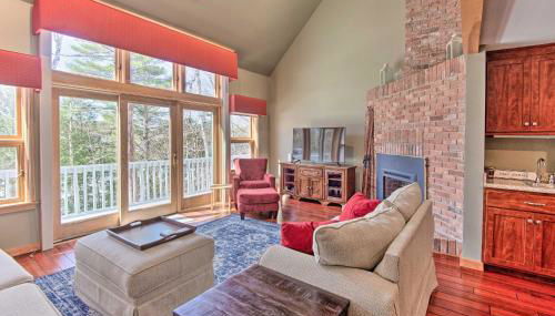 Wooded Waterfront Grantham Home Less Than 10 Mi to Ski! - Foto 4