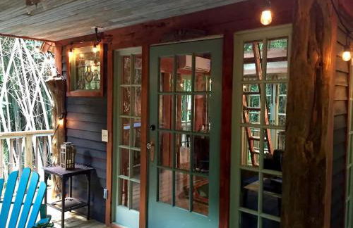 Cozy Alpaca Tree House Rental in the Bamboo Forest in Atlanta, Georgia - Foto 16