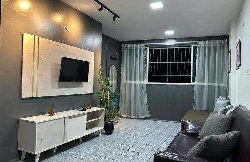 Vista mar, piscina, na praia do futuro, com Ar condicionado e Wi-Fi - Foto 27