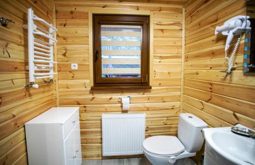 Domek całoroczny SÓWKA na Kaszubach z banią i sauną na wyłączność, wspólny basen i bilard z domkiem Jeleniówka - Ostrowite Leśna Dolina - Foto 43