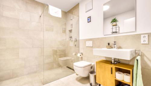 Edel & Exklusiv - Heimkino, Kochinsel, Parkplatz, XXL-Betten & Mehr - Foto 3, towels, Shower