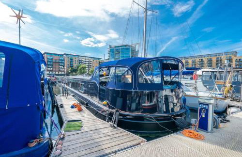 Luxurious houseboat near Canary Wharf in London - Foto 4