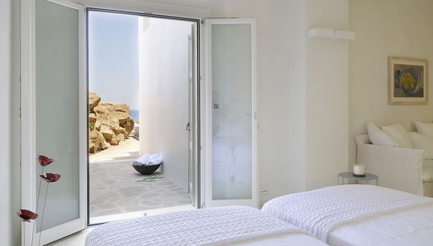 Inviting 7-bed Villa in Mikonos - Villa Jackie - Foto 5, Habitación