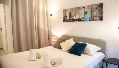 2pieces appartement avec jardin piscine et tennis à Cannes La Bocca - Foto 2