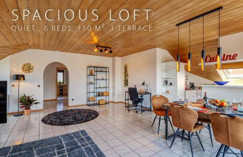 Stylish loft with balcony, quiet and spacious - Foto 1