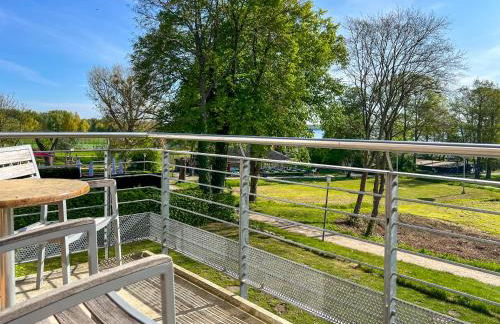 Apartment mit Seeblick - 950 m zum Hundestrand - Wiesengeflüster - Foto 3