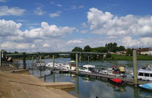 TOURNUS Belle maison vue sur Saône - Foto 16