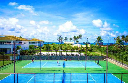 Apartamento Térreo 3 suítes Master Resort Treebies à Beira Mar Subauma Bahia - Foto 23