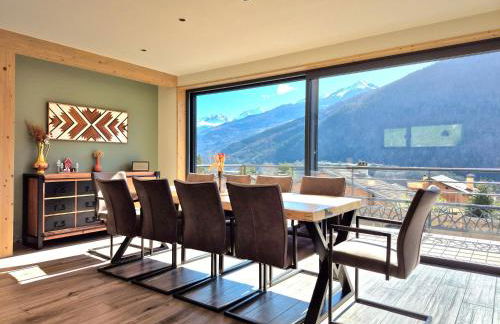 Chalet neuf, Jacuzzi, piscine privée mai-sept, pétanque, proche Paradiski - Foto 12