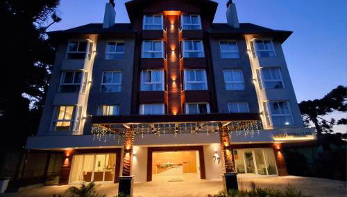 Serra Class - Lareira no flat - Piscina aquecida, sauna, brinquedoteca - Foto 1