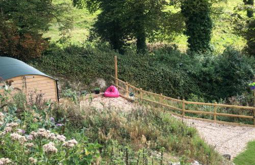 Cosy Shepherds Hut, heating, Hot Tub, WiFi and magnificent view - Foto 33