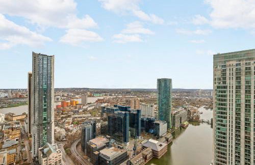 Skyline Studio with Pool & Gym, Canary Wharf - Foto 17