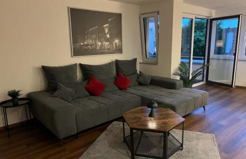 Jellys Apartment - 70qm - Balkon - Küche - Parken - 2x smart TV - King Size Bett - nur 5min zum Europa Park - Foto 18