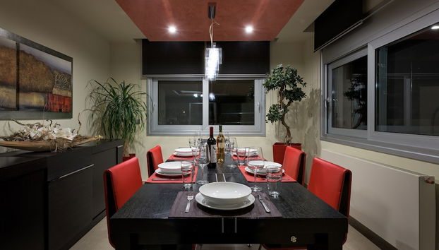 Essbereich im Zimmer