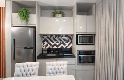 Estúdio Luxuoso no Vertigo com Smart TV na Cama - Foto 2