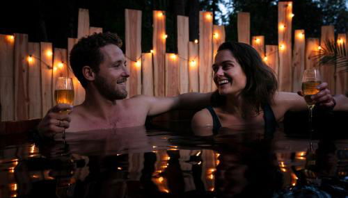 Bain de forêt - Lodges Cosy & Spa - Foto 2