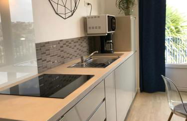 Duplex 6 pers piscine et vue mer - Foto 10