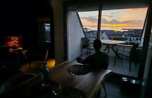 Appartement ERQUY Bretagne vue mer exceptionnelle sur les hauts d'Erquy au calme ! 900 m du centre ville et au pied du GR34 - Foto 17