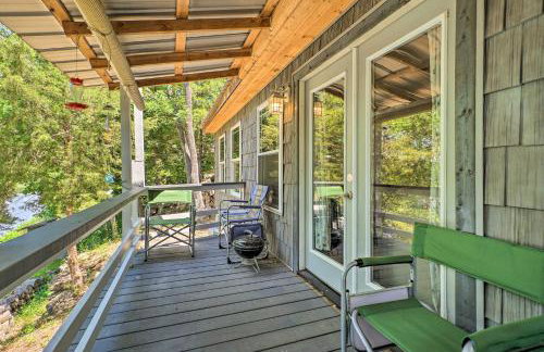 Waterfront Cottage in Fort Towson with 2 Decks! - Foto 15