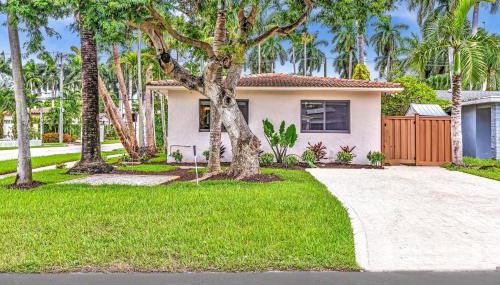 Tropical Oasis With heated pool 10 mins airport & 5 mins Beach - Foto 4, Garden view