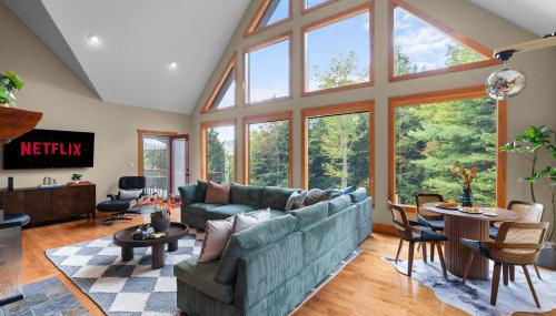 Luxury Chalet, Firepit, Sauna, Pet Friendly, 5 mins to Windham Mtn resort - Foto 2